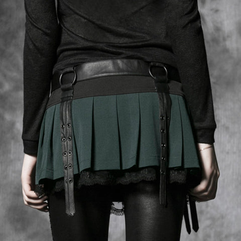 Elegant Sexy Short Tight Mini Gothic Skirt