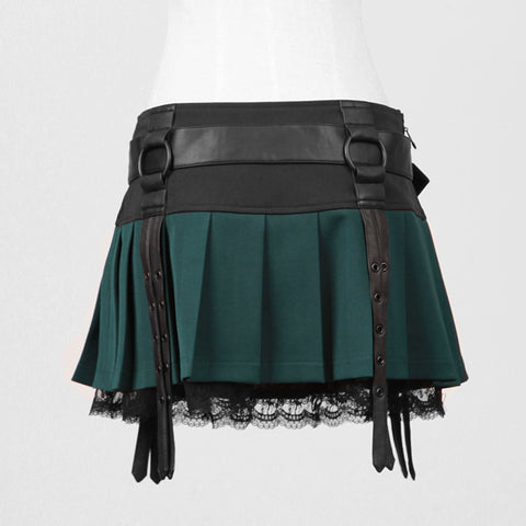 Elegant Sexy Short Tight Mini Gothic Skirt