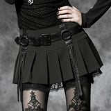 Elegant Sexy Short Tight Mini Gothic Skirt