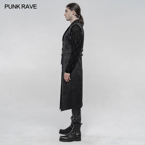 Punk mid-length vest