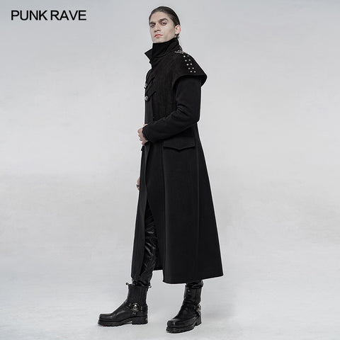 Military uniform Woolen Long Coat