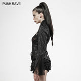 The silence of the skeleton Jacquard jacket