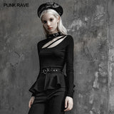 Sexy asymmetrical T-shirt