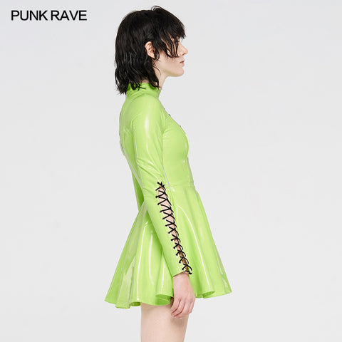 Punk Glitzy Sexy Short Dress