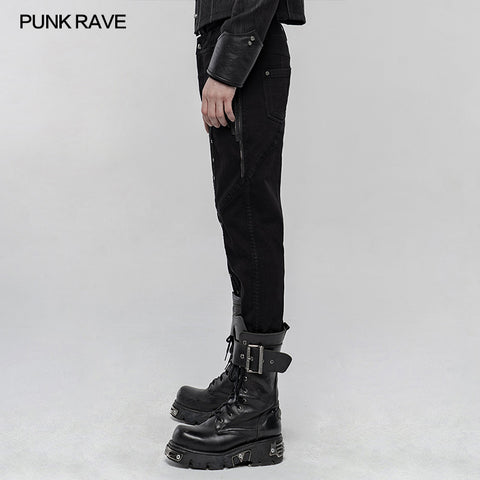 Thickened Punk Simple Trousers