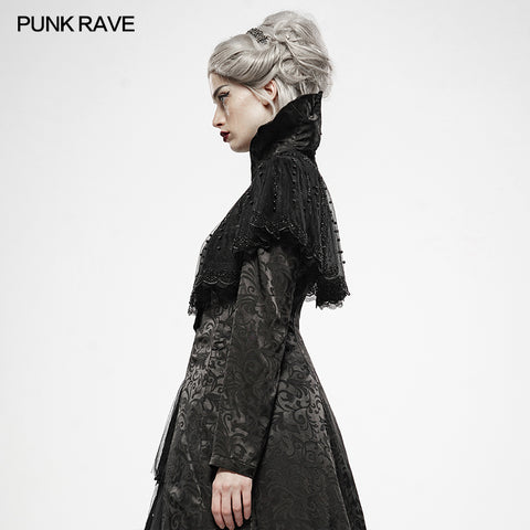 Noble Queen Pearl Mesh Little Cloak