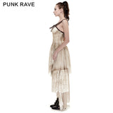 Black Elastic Mesh Stretchy Sexy Slit Long Prom Gown Evening Punk Dress