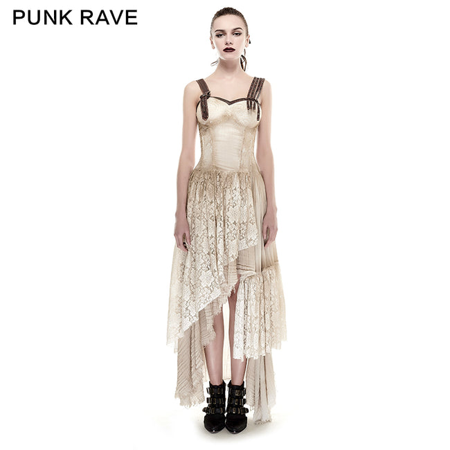 Black Elastic Mesh Stretchy Sexy Slit Long Prom Gown Evening Punk Dres– Punkravestore