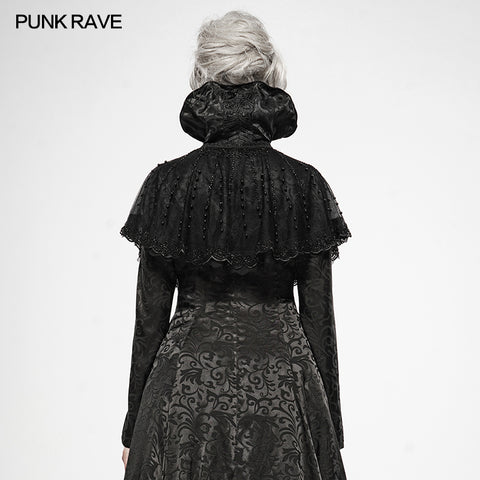 Noble Queen Pearl Mesh Little Cloak