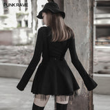 Dark Girl A pendulum Plaid Suspender Half Skirt