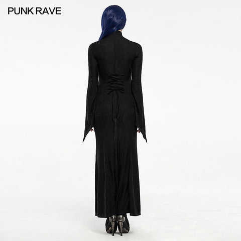 2020 Gothic jacquard knit dress