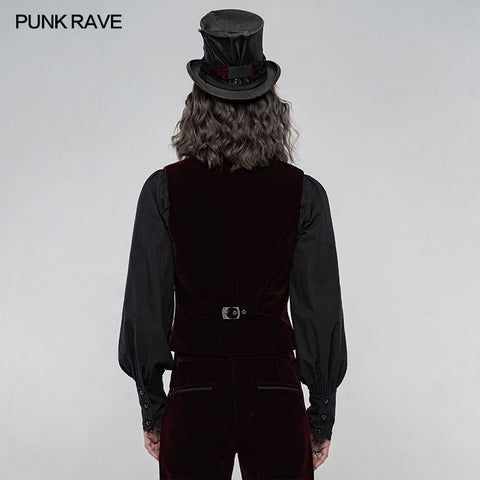 Exquisitely embroidered gothic vest