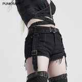 Punk female strap belt loop