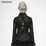 Dark Queen Perspective Lace Coat