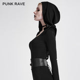 Black Waistcoat Corset Gothic Accessories With Pattern