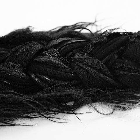 Personality Punk Rock Accessories Wool Hair Headwear