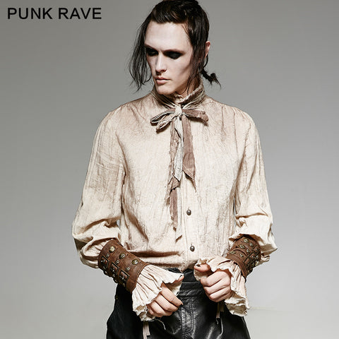Dark Brown Adjustable Strap Steampunk Armor Sets Accessories