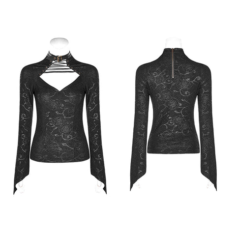 Steampunk Wild Assassin Trumpet Sleeve T-Shirt