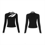 Sexy asymmetrical T-shirt