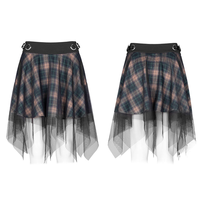 Daily Dark mesh skirt