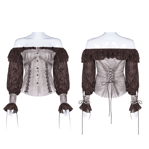 Steampunk Plants and Magic Painted Shirts