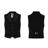 Exquisitely embroidered gothic vest