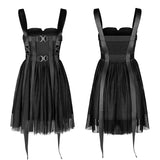 "Diablo War-hee" series multiple belt loops Cyber dress