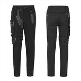 Punk Personality Elastic Trousers
