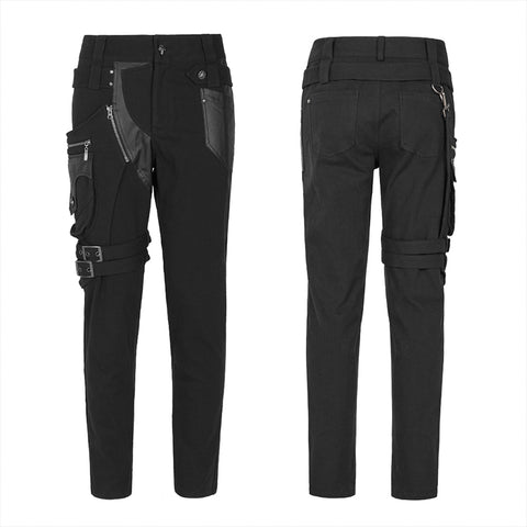 Punk Personality Elastic Trousers
