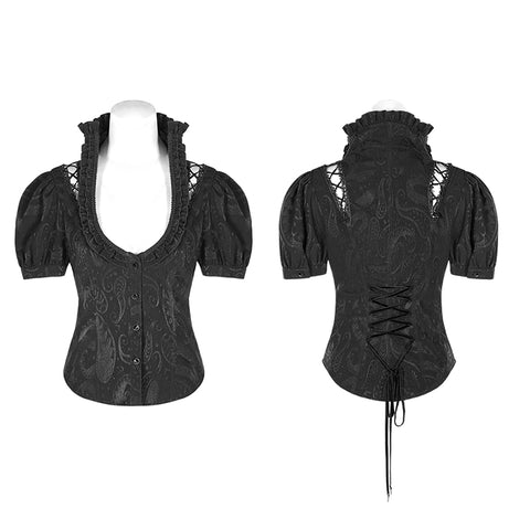 Black fairy tale power shirt