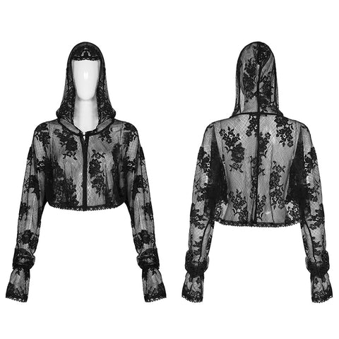 Goth lace  Sun protection shirt