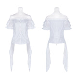 Lolita Broken-winged Black Angel Short Sleeve Shirt