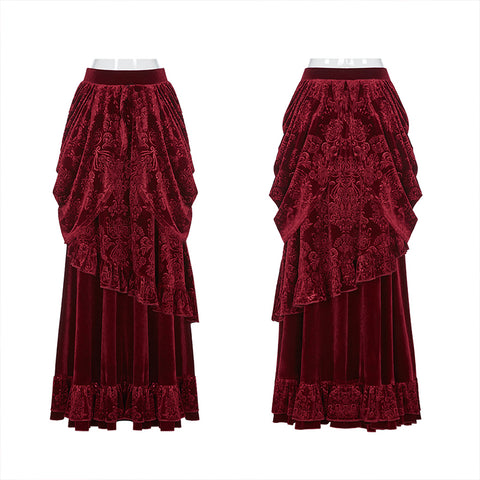 Victoria Gorgeous Court Long Skirt