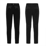 Exquisite Gothic Embroidered Trousers