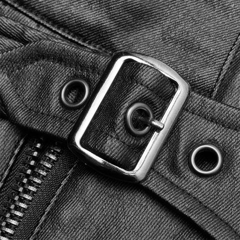 Punk future warrior asymmetrical pants