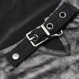 Punk daily corrugation printing vest