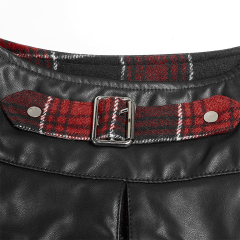 Multi-piece stitching half skirt