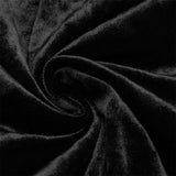 Velvet wrap braces skirt