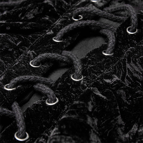 Velvet gothic shirt
