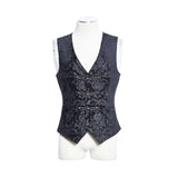 Fancy Colorful Printing Western Style Gothic Vest