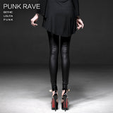 Sexy Lady Fashion Lamination Mesh Lace Fake Boot Gothic Pants Legging