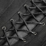 Soldiert Stripe Zipped Short Punk Jacket