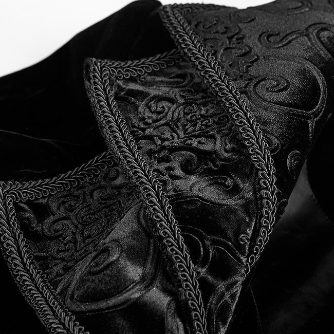 Mystery Women Jacket Elegant Gothic Coat With Lace