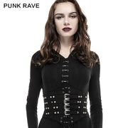 Sexy punk gothic chain belt restocked on a SPECIAL OFFER🔥 Create a stir  when you accessorize any outfit with this riveted ring belt wi