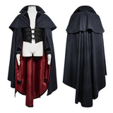Luxury Gothic Trench Coats With Pattern Like Vampire Count Cape