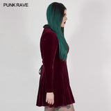 Goth dark night vines dress