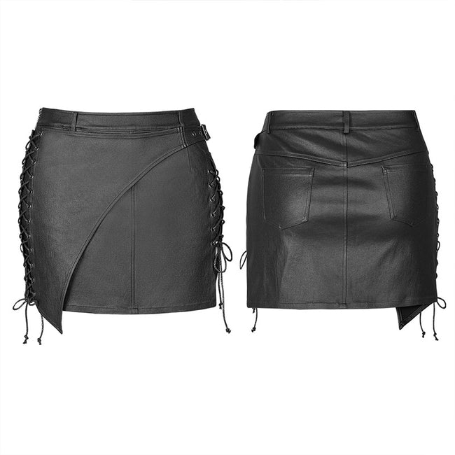 Irregular Steampunk  Half Skirt