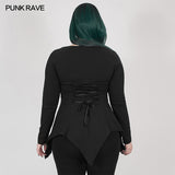 Gothic  gorgeous V-neck dress