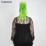 Sexy gothic velvet flower camisole