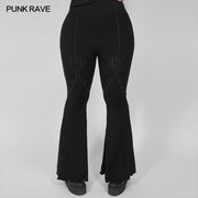 Dark Goth flared pants